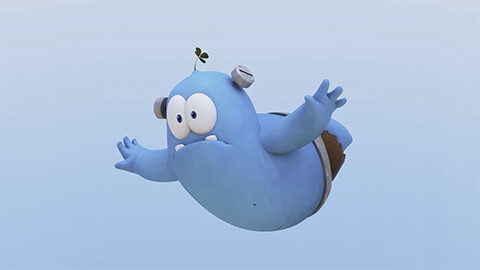 Spookiz Cookie／スプーキッズ クッキー #7 フランキーのスカイダイビング