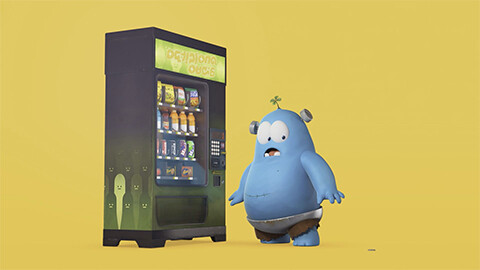 Spookiz Cookie／スプーキッズ クッキー #11 僕の自販機！