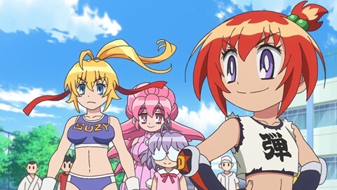 第１話 炎の闘球女！一撃弾子！
